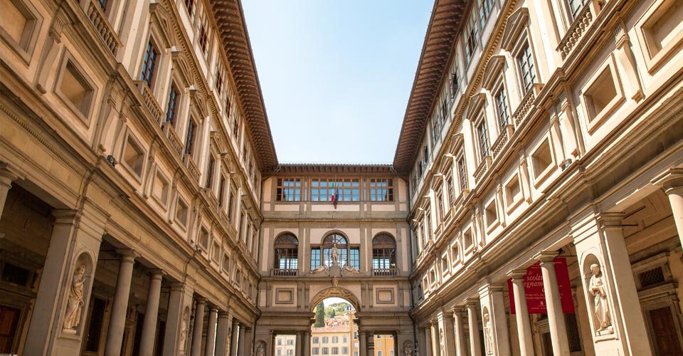Uffizi Art Museum in Florence
