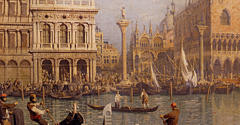 Canaletto - Uffizi Painting