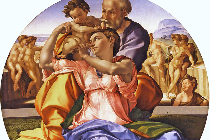 Doni Tondo by Michelangelo